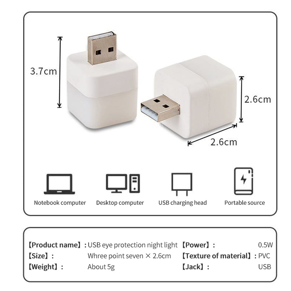 IllumiLuxe USB Night Light